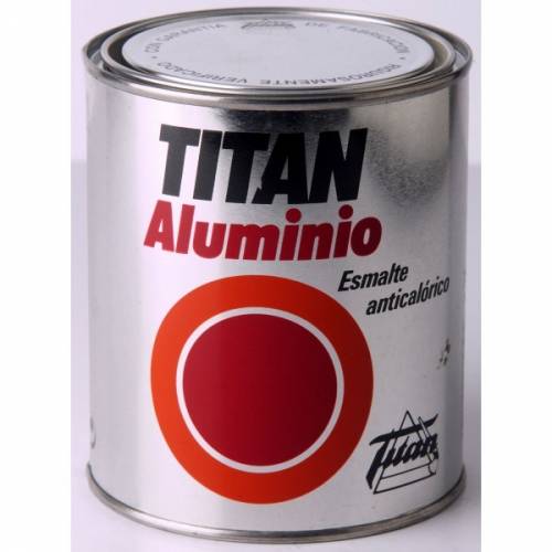 Titan Aluminio Anticalórico Plata