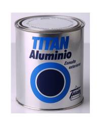Titan Aluminio Exteriores Plata