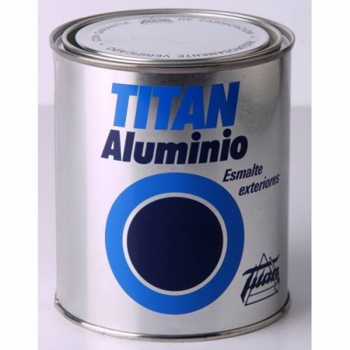 Titan Aluminio Exteriores Plata