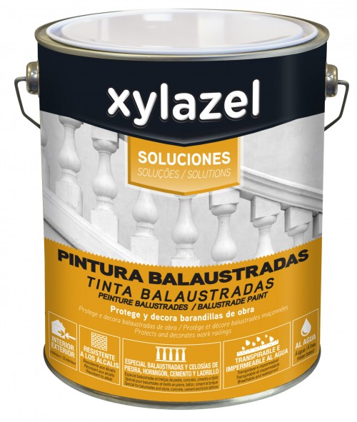 XYLAZEL Pintura BALAUSTRADAS Blanco   