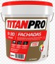 TITANPRO R-30 Revestimiento Acrilico Premium Blanco Mate 4 Lts