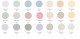 **COLORES**TITANPRO R-30 Revestimiento Exterior Liso Mate 4Lts
