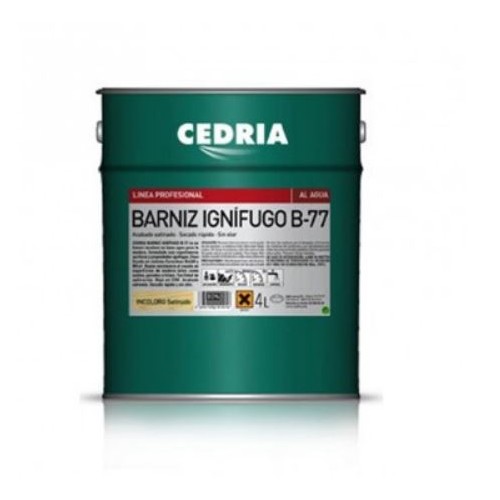Cedria Barniz Ignífugo B-77 al Agua (INTERIOR)