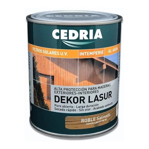 Cedria DEKOR LASUR Satinado Colores