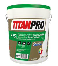 TITANPRO P-75 Super LAVABLE Blanco EXTRA MATE