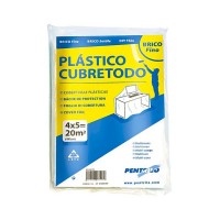 Plástico cubretodo fino 20 m2