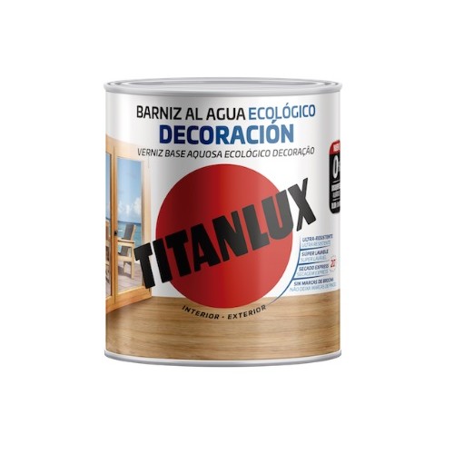 Barniz al Agua ECOLOGICO Decoración Mate INCOLORO