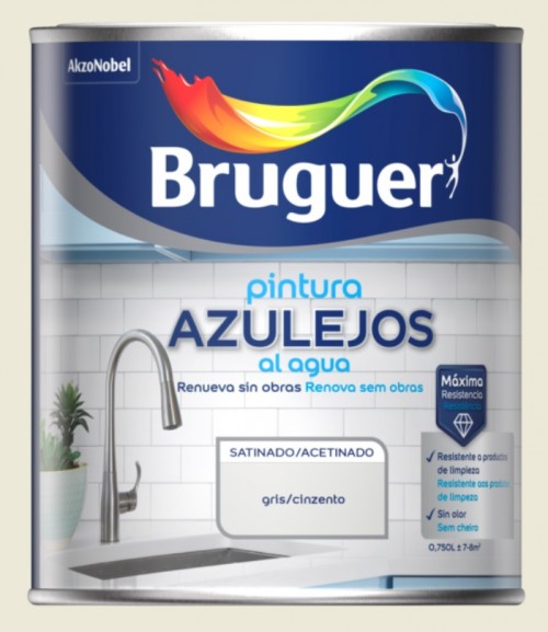 Esmalte Azulejos al Agua Bruguer COLORES