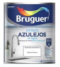 Esmalte Azulejos al Agua Bruguer BLANCO SATINADO