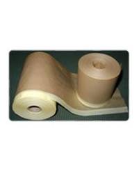 Papel con cinta 45 mts  (varios anchos)